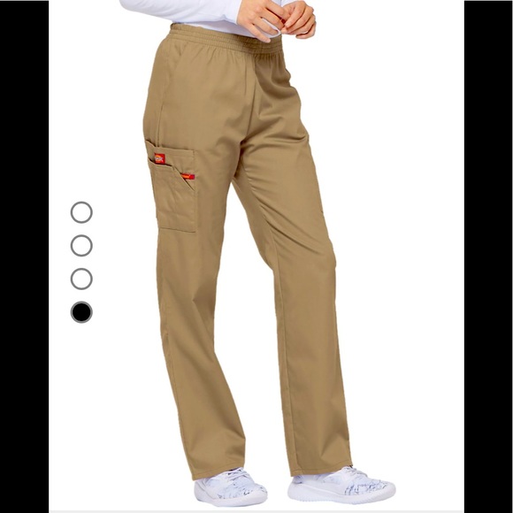 Dickies Women's EDS Signature Tapered Leg Cargo Scrub Pants - Picture 2 of 7